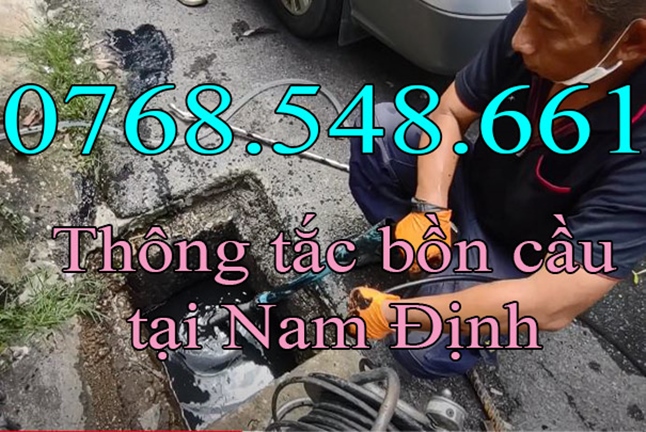 thông tắc bồn cầu tại Nam Định (0768.548.661)