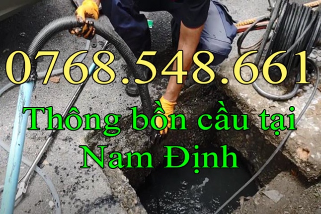 thông tắc bồn cầu tại Nam Định (0768.548.661)