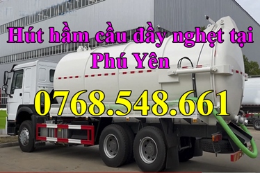 Hút hầm vệ sinh Phú Yên - chuyên hút hầm vệ sinh tại Phú Yên
