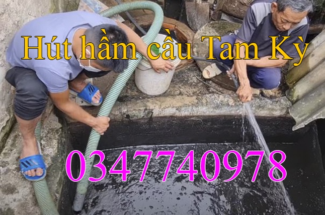 Hút hầm cầu tại Tam Kỳ Quảng Nam Giá Rẻ gọi 034.774.0978
