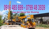 Ép cọc bê tông Hải Dương >> chuyên ép cọc bê tông tại Hải Dương