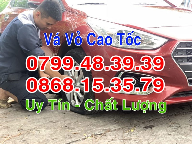 Gọi 0868.15.3579 - Vá Vỏ Lốp Xe Ô Tô Lưu Động cao tốc Đà Nẵng - Quảng Ngãi