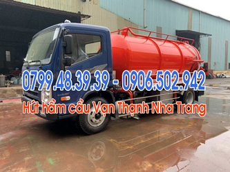 Hút hầm cầu Vạn Thắng (Nha Trang) 0799.48.39.39