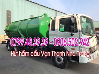 Hút hầm cầu Vạn Thạnh Nha Trang 0799.48.39.39