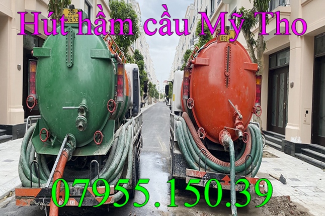 Hút hầm cầu tại Mỹ Tho Tiền Giang gọi 07955.150.39 giá rẻ