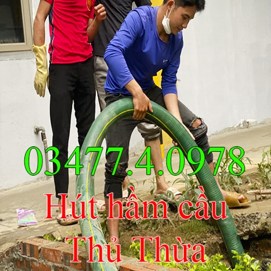 Hút hầm cầu tại Thủ Thừa Long An gọi 03477.4.0978 giá rẻ
