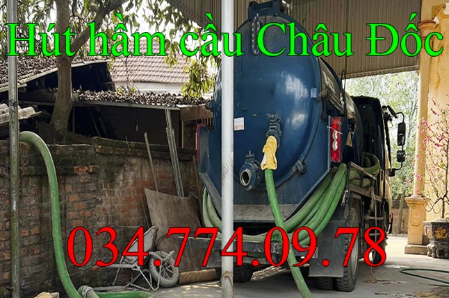 Hút hầm cầu tại Châu Đốc An Giang gọi 034.774.09.78