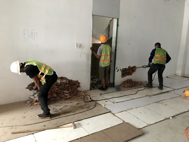 Phá dỡ nhà tại Quận Tân Bình, gọi 0868.3579.10, tháo dỡ nhà tại Tân Bình TPHCM