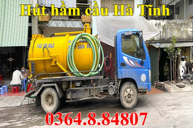 Hút hầm cầu (hút hầm vệ sinh) tại Hà Tĩnh 0364.8.84807