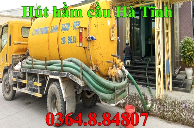 Hút hầm cầu (hút hầm vệ sinh) tại Hà Tĩnh 0364.8.84807