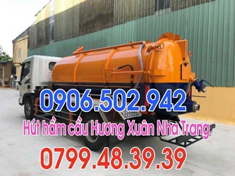 Hút hầm cầu Hương Xuân (Nha Trang) 0799.48.39.39