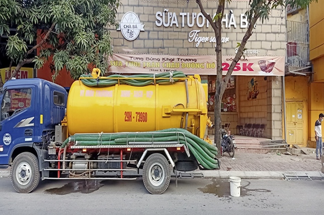 Dịch vụ hút hầm cầu tại phường Vĩnh Quang Rạch Giá