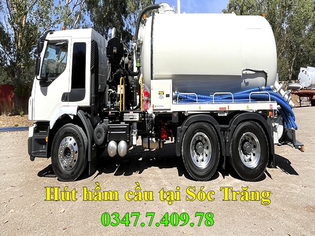 Hút hầm cầu tại Sóc Trăng sạch nhất, giá rẻ gọi 0347.7.409.78