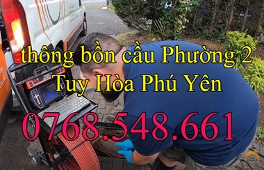 Thông bồn cầu Phường 2 Tuy Hòa Phú Yên – 0768548661