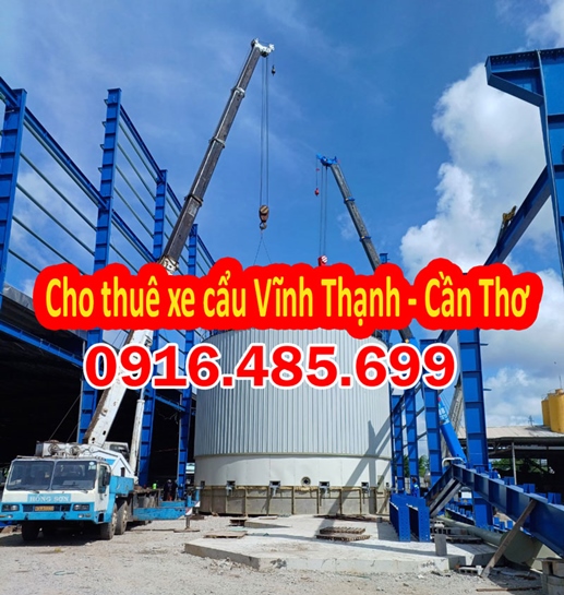 Cho thuê xe cẩu Huyện Vĩnh Thạnh Cần Thơ 0916.485.699