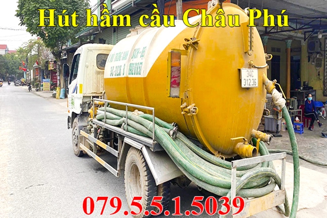Hút hầm cầu tại Châu Phú (An Giang) gọi 079.5.5.1.5039