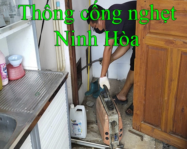 Thông cống nghẹt tại Ninh Hòa