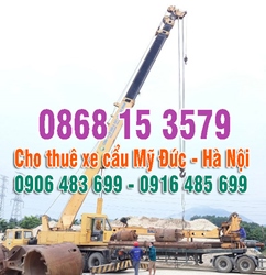 CHO THUÊ XE CẨU MỸ ĐỨC - HÀ NỘI 0916485699 