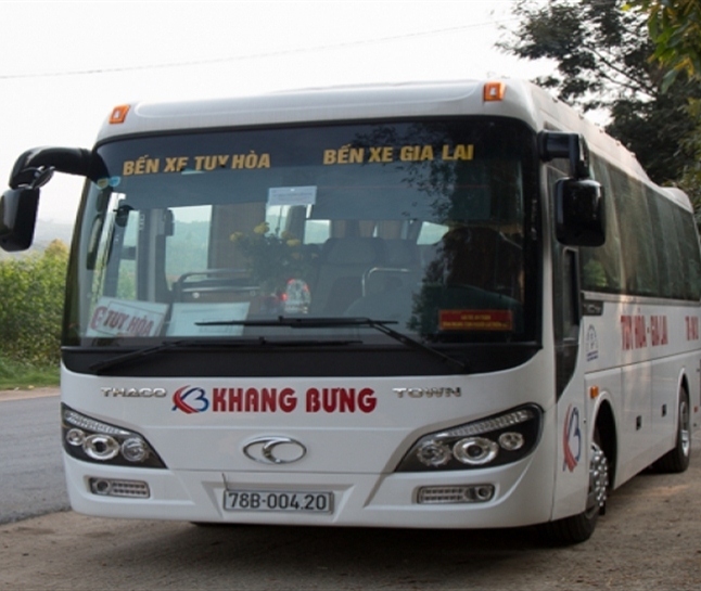 Xe chạy tuyến Gia Lai Tuy Hòa - Nhà xe chạy tuyến Tuy Hòa Gia Lai
