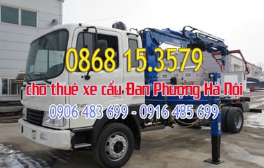 0906.483.699 Cho thuê xe cẩu Đan Phượng (Hà Nội) - xe cẩu Đan Phượng Hà Nội