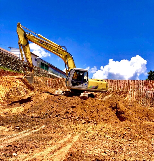 máy xúc máy đào bánh lốp bánh xích đà lạt - cho thuê máy múc máy đào tại đà lạt