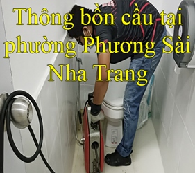 Thông bồn cầu tại phường Phương Sài Nha Trang gọi 0768.548.661