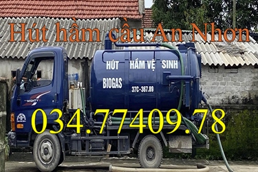 Công ty hút hầm cầu tại An Nhơn triệt để 100% + bảo hành 5 năm