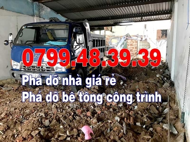 Phá dỡ nhà huyện Đan Phượng, gọi 0799.48.39.39 - phá dỡ bê tông công trình Đan Phượng Hà Nội