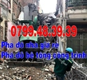 Phá dỡ nhà huyện Gia Lâm, gọi 0799.48.39.39 - phá dỡ bê tông công trình Gia Lâm Hà Nội