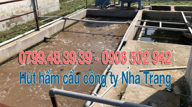 Hút hầm cầu công ty tại Nha Trang 
