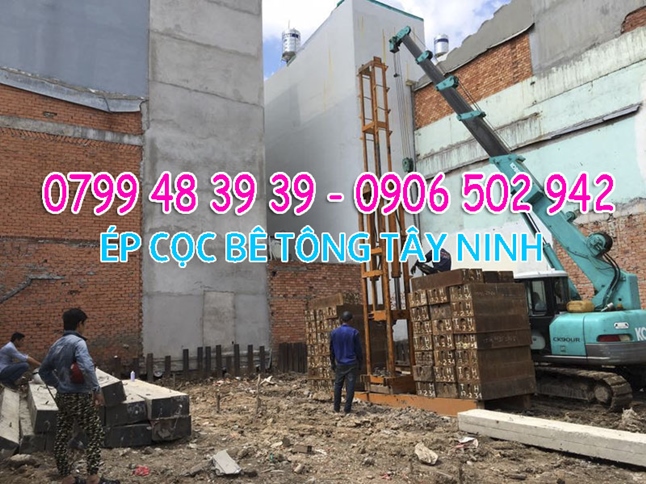  Ép cọc bê tông tại Tây Ninh - Ép cọc bê tông tại Tây Ninh