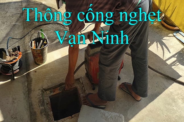 Thông tắc cống nghẹt tại Vạn Ninh Khánh Hòa