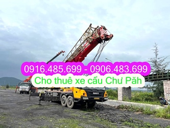 0916.485.699 - Cho Thuê Xe Cẩu Chư Păh, Gia Lai