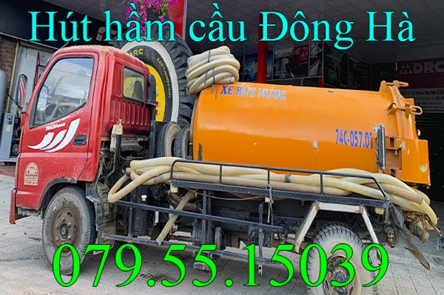 Hút hầm vệ sinh hút hầm cầu Quảng Trị - Xe hút hầm vệ sinh tại Đông Hà Quảng Trị