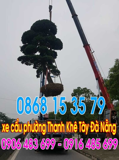 Cho thuê xe cẩu phường Thanh Khê Tây - Đà Nẵng