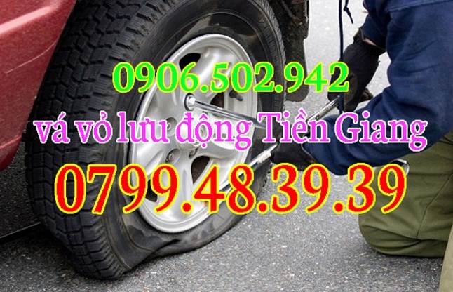 SĐT 0868.15.3579 - Vá Vỏ Lốp Xe Ô Tô Lưu Động tại Tân Phú Đông, Tiền Giang