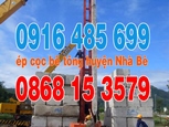 Ép cọc bê tông Nhà Bè - ép cọc bê tông Huyện Nhà Bè (Tp HCM)