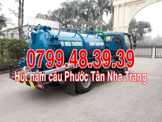 Hút hầm cầu Phước Tân (Nha Trang) gọi 0799.48.39.39
