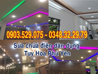 Sửa chữa điện nước dân dụng Tuy Hòa Phú Yên.