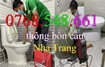 Gọi 0768.548.661 – thông bồn cầu tắc nghẹt tại Nha Trang Khánh Hòa