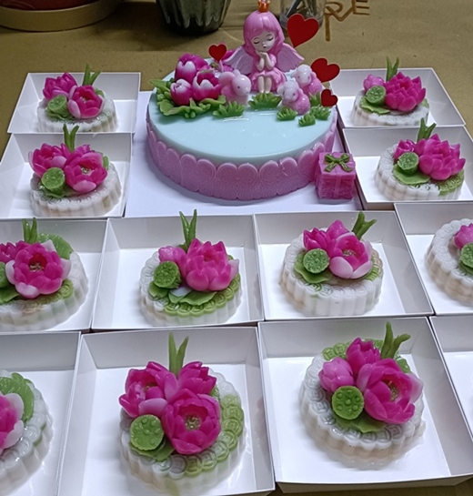 Dạy làm bánh rau câu Online tại Bắc Giang, 0947.365.384, học làm bánh sinh nhật trực tuyến