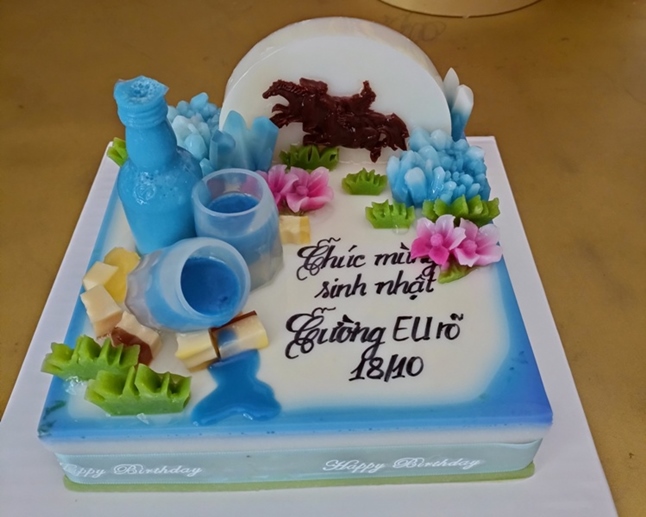 Dạy làm bánh rau câu Online tại Phú Thọ, 0947.365.384, học làm bánh sinh nhật trực tuyến
