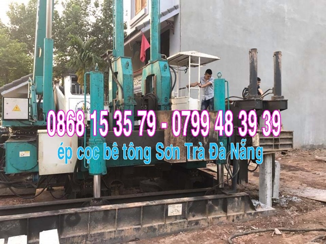 Ép cọc bê tông Sơn Trà Đà Nẵng - ép cọc bê tông quận Sơn Trà