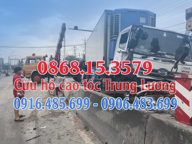 0868.15.3579 Cứu hộ cao tốc Trung Lương - Cứu hộ ô tô giao thông cao tốc Trung Lương