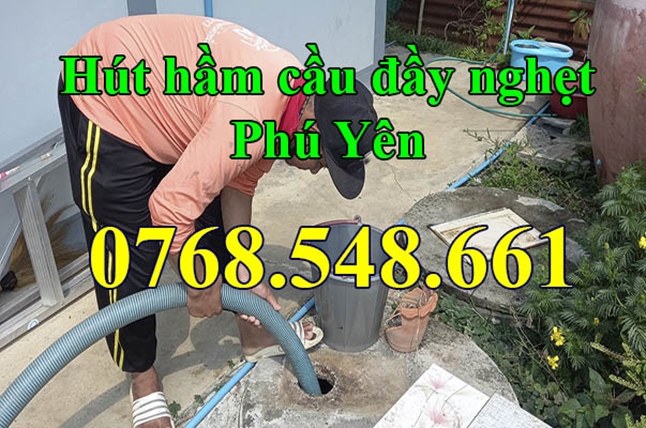 Hút hầm vệ sinh Phú Yên – Chuyên hút hầm vệ sinh tại Phú Yên