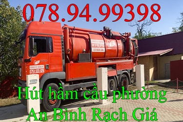 Hút hầm cầu tại phường An Bình Rạch Giá 078.94.99398