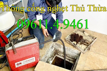 Thông cống nghẹt tại Thủ Thừa Long An 09611.4.9461