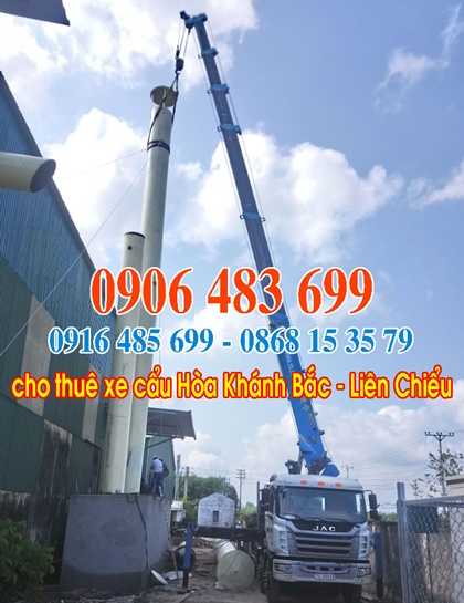 Cho thuê xe cẩu Hòa Khánh Bắc - Liên Chiểu - Đà Nẵng