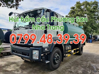 Hút hầm cầu Phương Sơn Nha Trang giá rẻ 0906.502.942