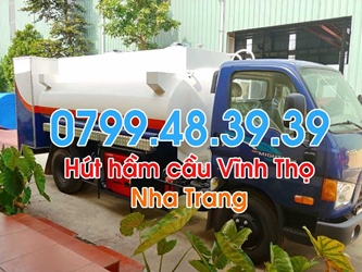 Hút hầm cầu Vĩnh Thọ Nha Trang 0799.48.39.39